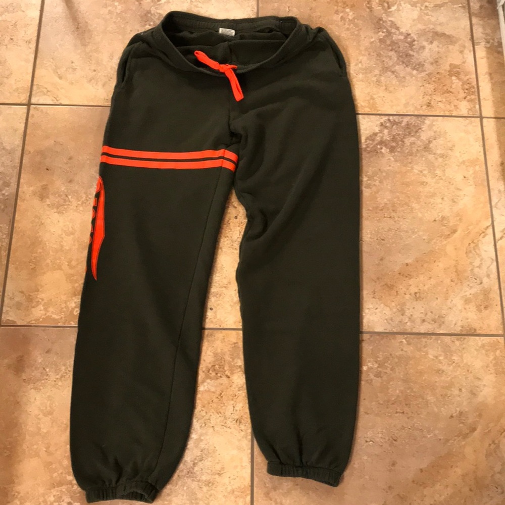 VS Pink Campus Pant Olive Green S